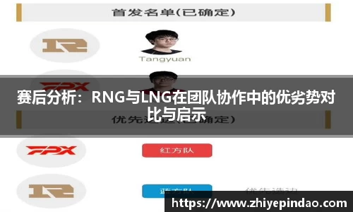 赛后分析：RNG与LNG在团队协作中的优劣势对比与启示